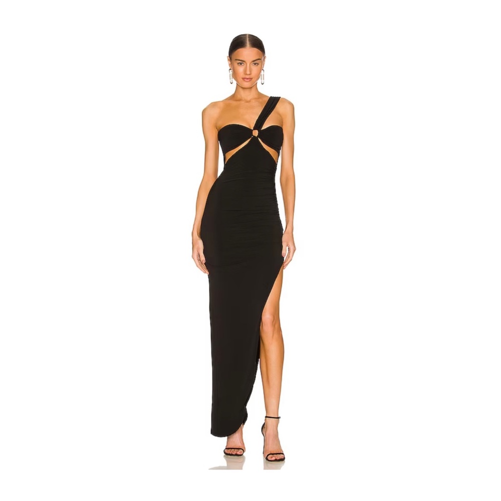 Nookie Riley Ring Maxi in Black Size L